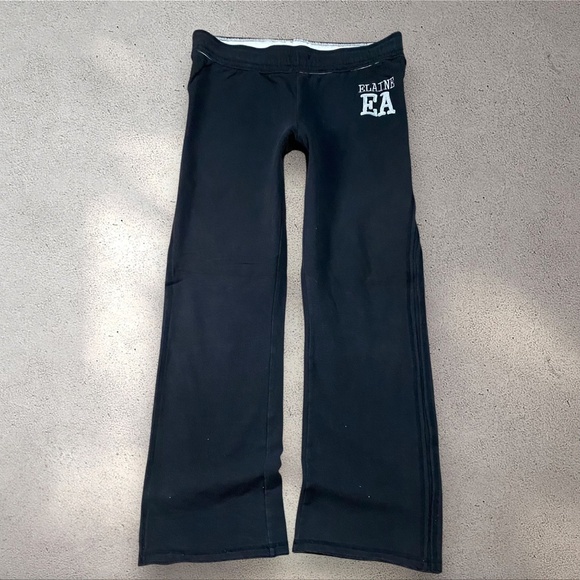 !! SOLD DO NOT BUY !! Elaine Black Low Rise Sweatpants - Picture 1 of 5